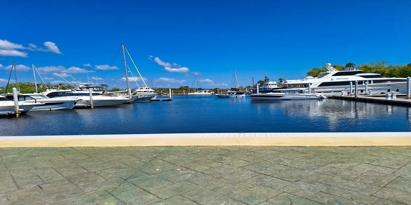 Beach Marine marina view from Mavi Waterfront Bar & Grill, Jacksonville Beach